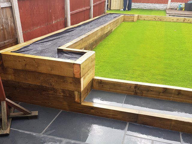 Latest Retaining Garden Wall Installation
