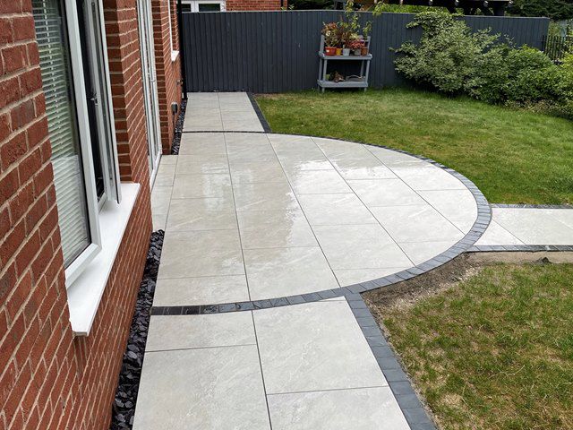 Latest Porcelain Patio Install