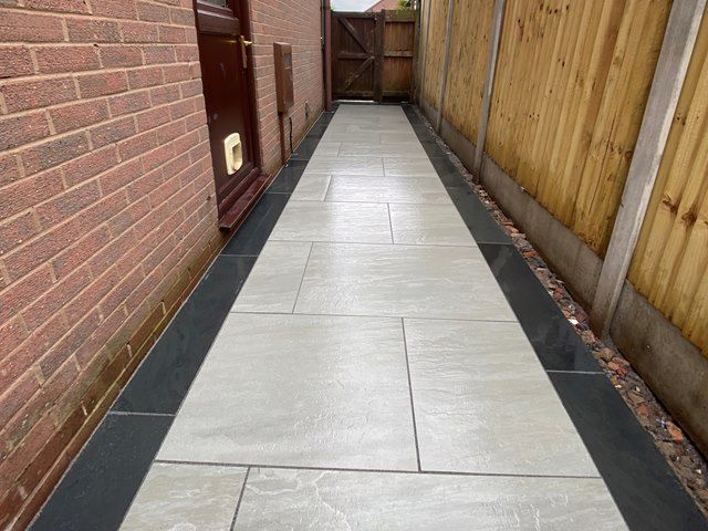 Latest Porcelain Patio Install