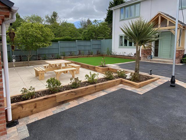 Latest Retaining Garden Wall Installation