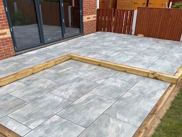 Porcelain Paving installers in Sutton-in-Ashfield
